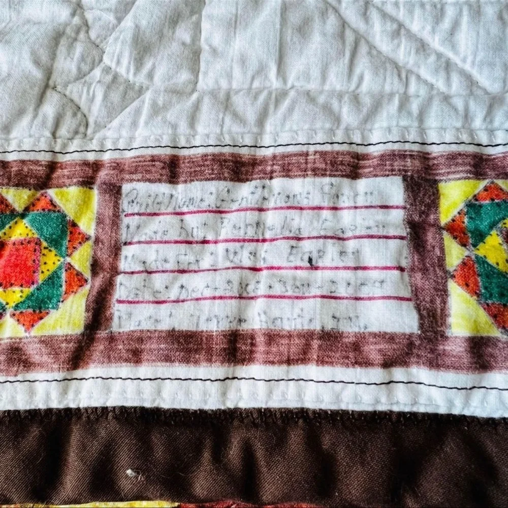 88”x88” Gorgeous Handmade Queen Size Quilt.